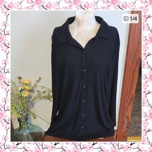 Nwt Love Ryan Knit Buttondown Size 2x